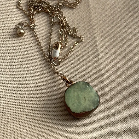 antique quartz necklace - Picture 2 of 3